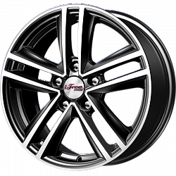Диск iFree Катар (KC885-03) 6,5x16 5x114,3 ET40 DIA 66,1 Блэк джек